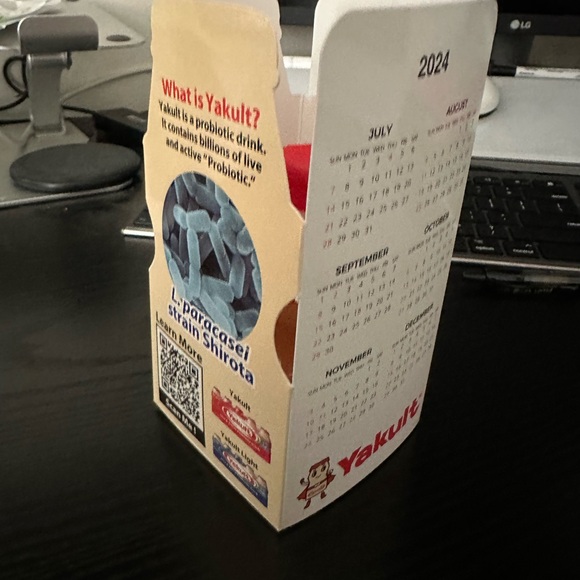 Yakult Probiotic Drink Bottle squishy stress ball - Picture 7 of 7